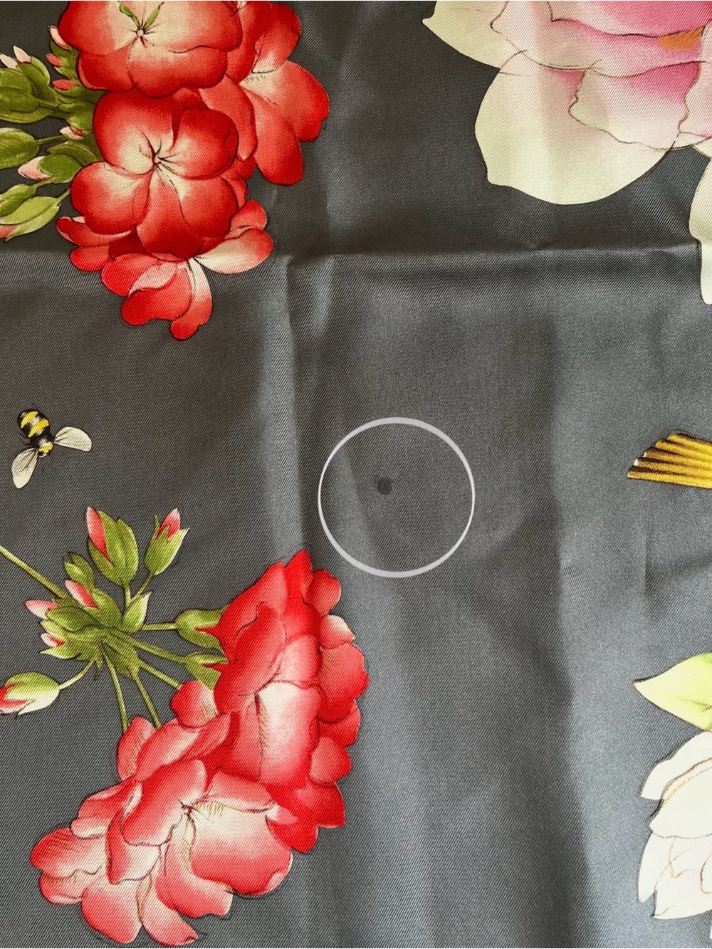 Tiffany & Co Silk Scarf Floral Bird Square Italy Designer - Picture 8 of 9
